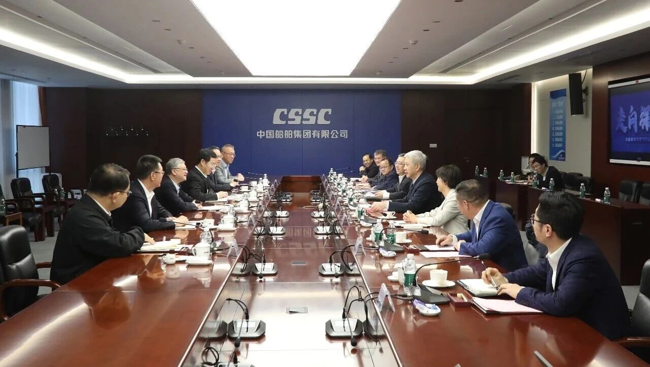 徐鹏王国强与中旅集团王海民范云军会谈 